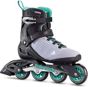 lot 44113 image: Rollerblade Zetrablade W Inline Skate Blackblue, Size 7 Women