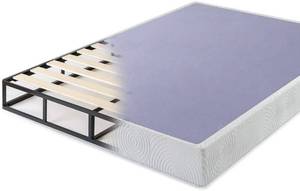 lot 44185 image: Zinus Walter 7.5 Inch Smart Box Springmattress Foundation Easy Assembly,twin Xl