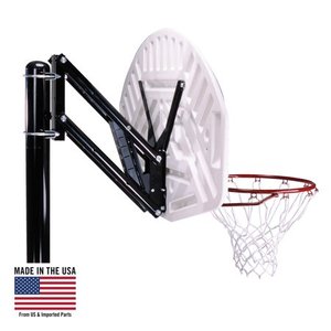 lot 2211 image: Lifetime Basketball Board &amp Rim Conversion Kit Mounting Bracket