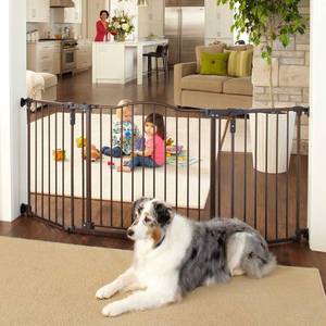 lot 2229 image: North States MyPet Extra Wide Windsor Arch Dog Gate