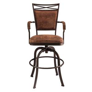 lot 2246 image: Bridgetown Counter Height Swivel Stool