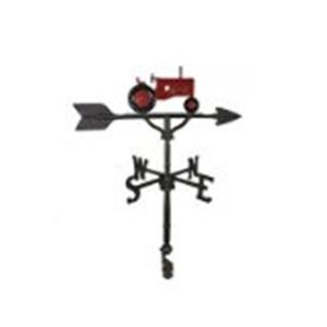 lot 2317 image: Montague Metal Products 200 Series Red Tractor Weathervane
