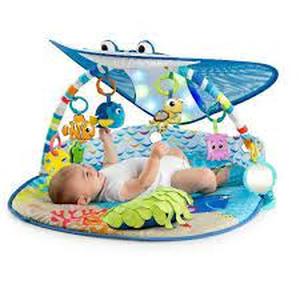 lot 2247 image: Bright Starts Disney Baby Ocean Lights &amp Music Gym