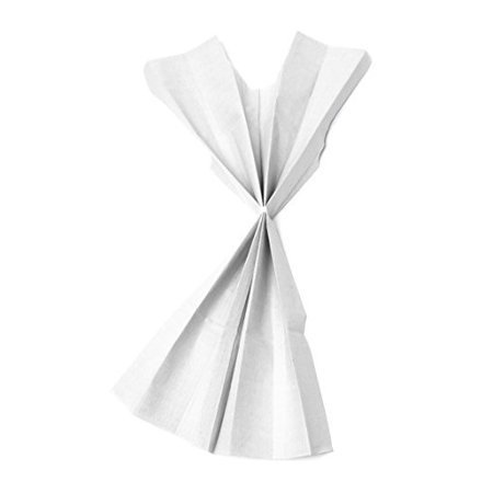 lot 51985 image: TIDI 811 Standard Gown, TissuePolyTissue, White (Pack of 50)