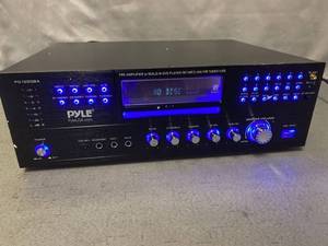 lot 3683 image: Pyle USA PRE AMPLIFIER WBUILD-IN DVD PLAYERBTMP3AMFM TUNERUSB