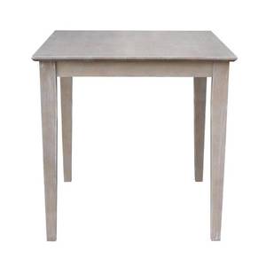 lot 9589 image: The Gray Barn Fairy Glen Shaker Style Hardwood Square Dining Table Retail$277.49