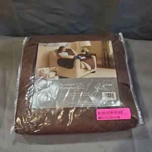 lot 9592 image: FURNITURE PROTECTOR BROWN 65IN X 70.5