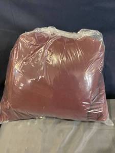 lot 9699 image: Copper Grove Elk Island Solid Twill Throw Pillows (Set of 3)