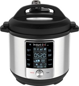 lot 9700 image: Instant Pot - Max 6-Quart Programmable Pressure Cooker - Stainless SteelSilver