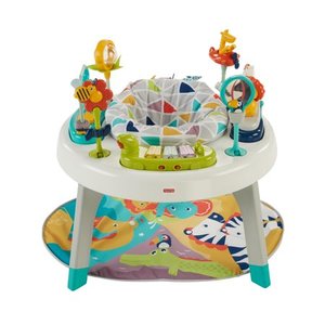 lot 9713 image: Fisher-Price 3-in-1 Sit-to-Stand Animal-Themed Activity Center