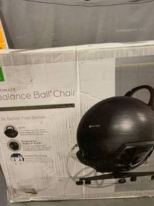lot 9765 image: Ultimate Balance Ball Chair