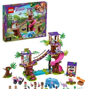 lot 9571 image: LEGO Friends Jungle Rescue Base 41424 Building Toy 6303605 (648 Pieces)