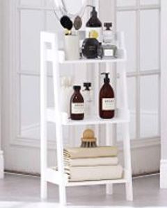 lot 9655 image: Three 3 Tier Ladder Bathroom Space Saver