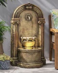 lot 9706 image: Frontage Outdoor Tier Single Spout Fountain Outdoor 2 by Christopher Knight Home Retail$257.49