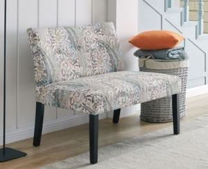 lot 9720 image: Copper Grove Arabella Armless Settee