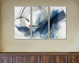 lot 9734 image: ICANVAS DETOUR BY ISABELLA 3 piece