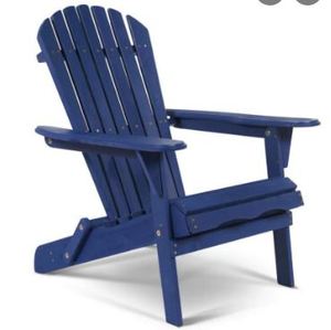 lot 9806 image: FOLDING ADIRONDACK CHAIR