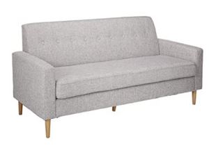 lot 9817 image: SAWYER MID CENTURY MODERN 3 SEATER COUCH