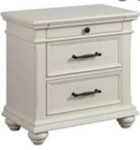 lot 9818 image: DERBYHAVEN OFF WHITE WOOD