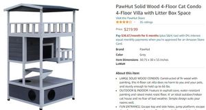 lot 9819 image: SOLID WOOD 4 FLOOR CAT CONDO