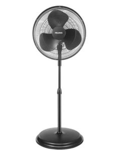 lot 9823 image: PELONIS PFS40A2ABB 16 3-Speed Pedestal, Standing Fan for Home and Office, 85