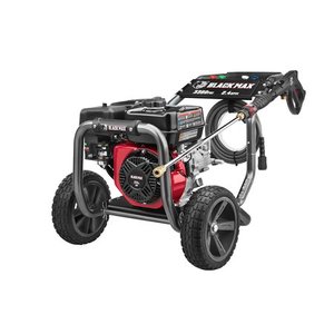lot 60690 image: Black Max 3300 PSI Gas Pressure Washer, 212cc OHV Engine