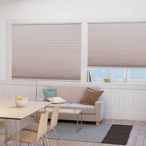 lot 7744 image: Redi Shade Easy Lift Pleated Light Blocking Fabric Shade