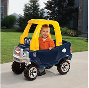 lot 2949 image: Little Tikes Cozy Truck Ride-On with Removable Floorboard