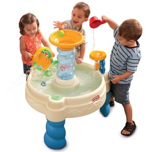 lot 2950 image: Little Tikes Spiralin Seas Waterpark with Lazy River Splash Action for Kids 2 Years