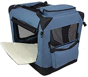lot 2955 image: EliteField 3-Door Folding Soft Dog Crate