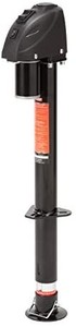 lot 2971 image: Uriah Products UC250010 12V DC Electric Trailer Jack with LED Light (2,500lb. Lift Capacity), Black