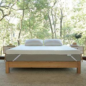 lot 3543 image: Novilla Mattress Topper Queen, 3 Inch Dual Layer Memory Foam Mattress Topper Enhance Cooling, Supportive & Pressure Relieving, with Washable Bamboo Cover,Queen Size, Yozora
