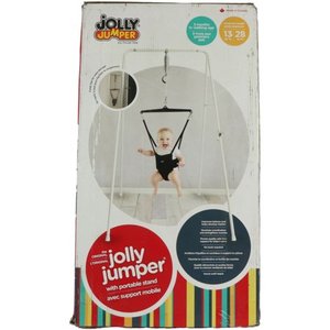 lot 5191 image: Jolly Jumper Exerciser with Portable Stand in White
