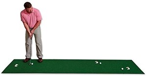 lot 5201 image: Putt-A-Bout golf putting mat, 3x11, green