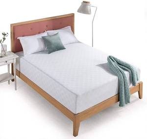 lot 7724 image: Zinus 12 Inch Gel Infused Green Tea Memory Foam Mattress Cooling Gel Twin