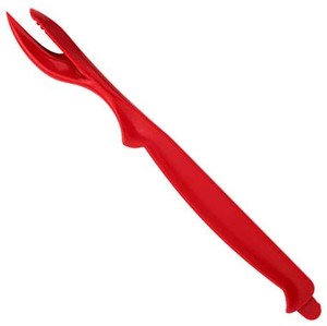 lot 2126 image: 11Seafood Crackers Picks Tools Set for Lobster, Crab, Crawfish, Prawns, Shrimp - Easy Opener Shellfish Sheller Knife in felt bag