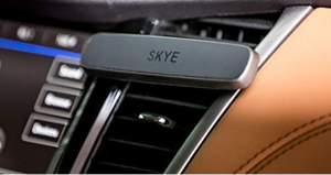 lot 2149 image: Skye Luxury Magnetic Car Mount for Air Vents  Durable, Elegant Design, and Easy Installation  iPhone X, 8, 7, 6, 5, and 4  Samsung Galaxy S9, S8, S7  All Cell Phones and Mini Tablets
