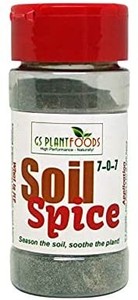 lot 2163 image: Soil Spice Plant Fertilizer - All Purpose Organic Plant Food by GS Plant Foods (3 oz) - Organic Fertilizer with Compact & Easy to Use Shaker - Great for Herb Gardens, House Plants, Potted Plants