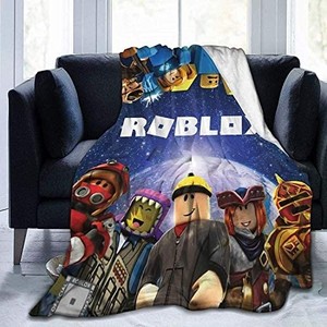 lot 4036 image: Ro-Bl-Ox Throw  Bed Blanket (60 x 50  see pics for design