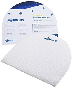 lot 4072 image: Bassinet Wedge for Baby Acid Reflux and Nasal Congestion, Infant Sleep Wedge for Mattress, Also As Pregnancy Wedge Pillow