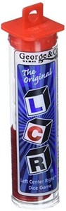 lot 4082 image: George and Company LCR single blister random game chip colors