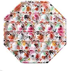 lot 4134 image: Octagon multi colored popit