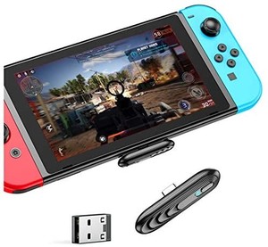 lot 4213 image: Game Console Bluetooth5.0 Adapter, for Lite  PS4  PS5  PCAudio Game Console and Transmitter with aptX Low Latency Wireless Bluetooth, Compatible with AirPods Headphones, Bluetooth Speaker (Black