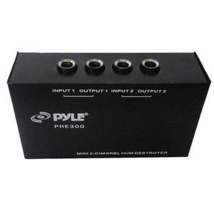 lot 4221 image: PylePro PHE300 2-Channel Hum-Noise Destroyer
