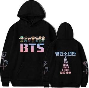 lot 4251 image: BTS HOODIE LOVE YOURSELF PULL OVER XL