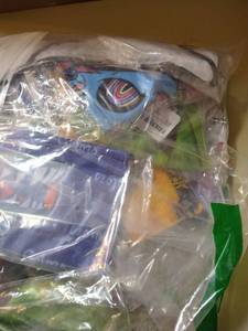 lot 41946 image: mixed bag of 20 reusable cloth face masks and or gaiters