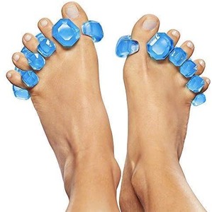 lot 48929 image: Gems Gel Toe Stretcher & Separator, Instant Therapeutic Foot Relief YogaToes Combat Bunions, Hammer Toes & More