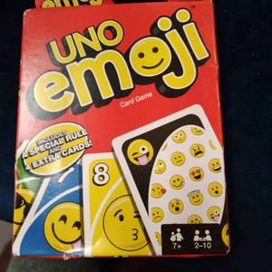 lot 48936 image: UNO Emojis Edition Card Game