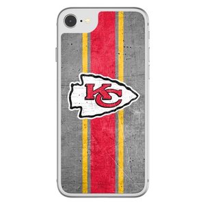 lot 48966 image: Otterbox NFL Alpha Glass Screen Protector Fortify Your Fandom for iPhone 8, 7, 6s, 6 Plus - Kansas City Chiefs
