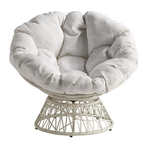 lot 5012 image: OSP Home Furnishings - Papasan Chair - White